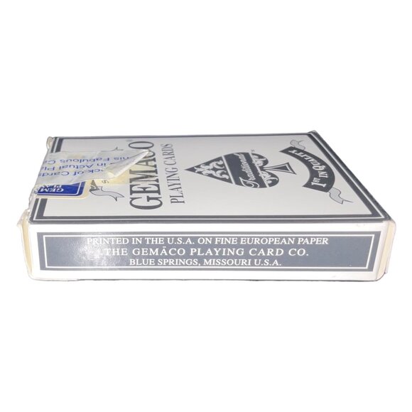 Gemaco Traditional Casino Quality Playing Cards 1st In Quality Used In Actual Pl - Picture 2 of 5